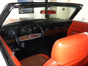 Orange Houndstooth Interior