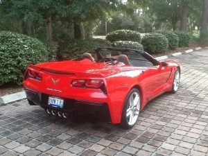 THE C7 AS SEEN BY MOST OTHER DRIVERS.